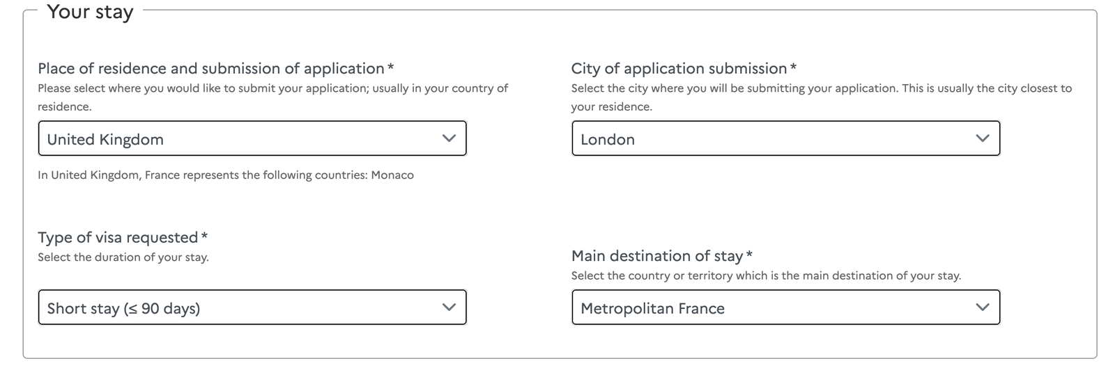 Screenshot of Official website