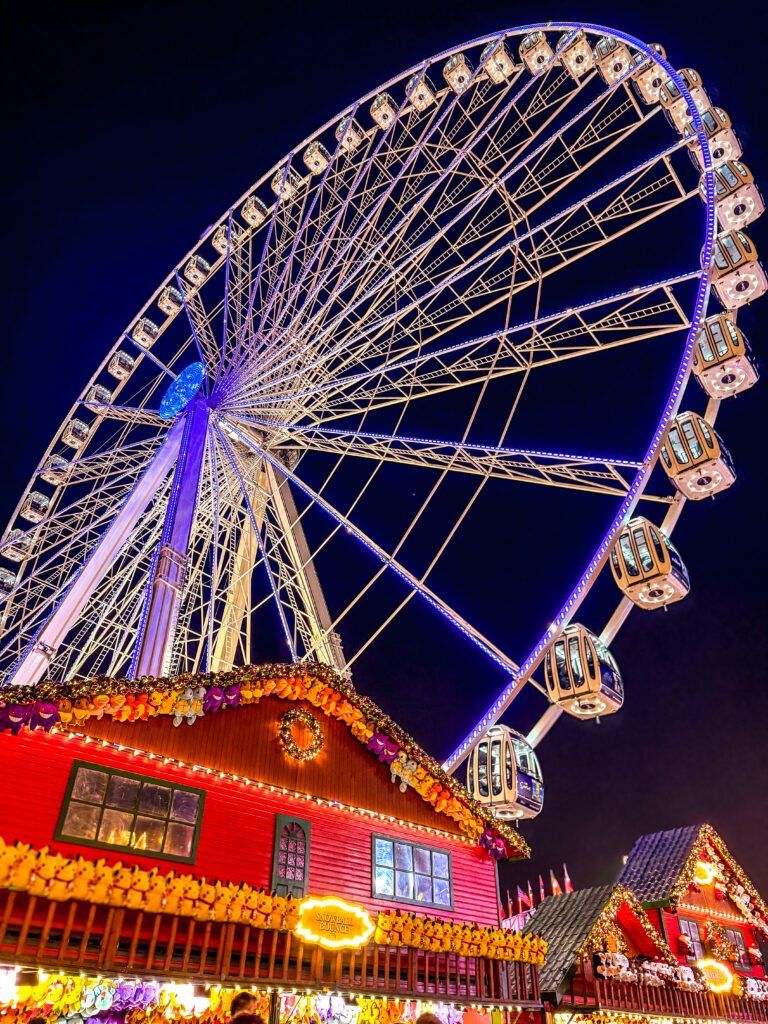 Giant wheel at Hyde Park Winter Wonderland
